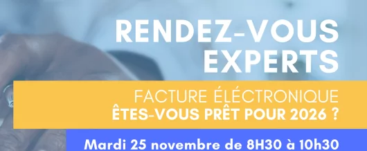 Rendez-vous expert du 25 novembre 2015 Etes vous prêts pour la facture électronique ?